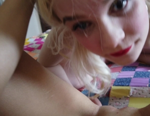 111120_spinner_blonde_fresh_face_coraline_pov_pussy_licking_miss_pussycat_little_pink_dress